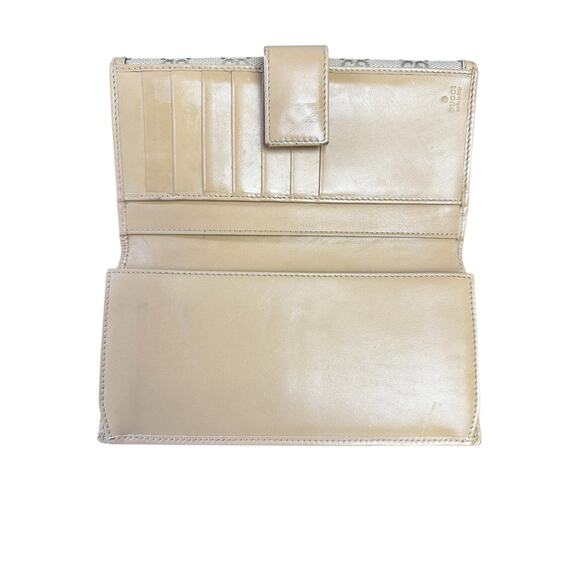 Gucci GG Canvas Monogram Horse Bit Long Wallet - Picture 11 of 16